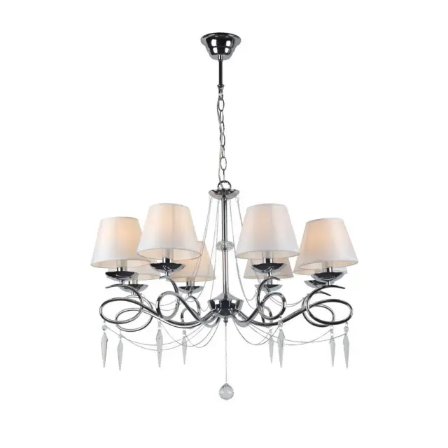 Люстра Omnilux OML-53303-08 PADRU — хром