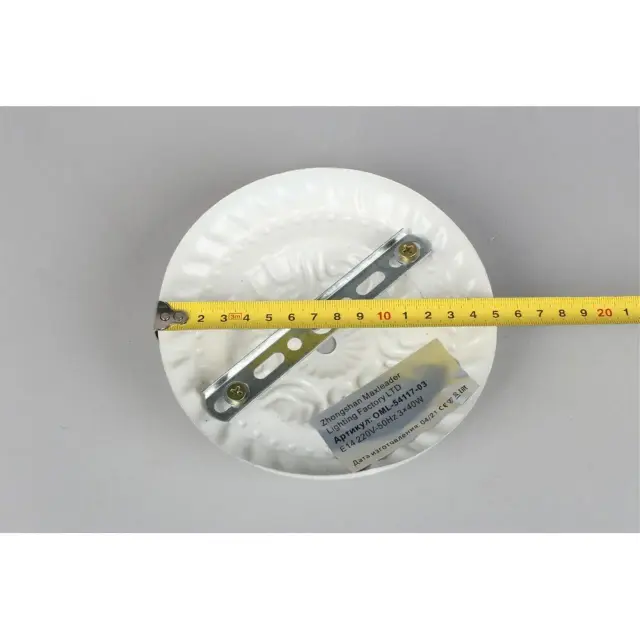 Люстра Omnilux OML-54117-03 CAMPOVAGLIO — белый, ракурс 7