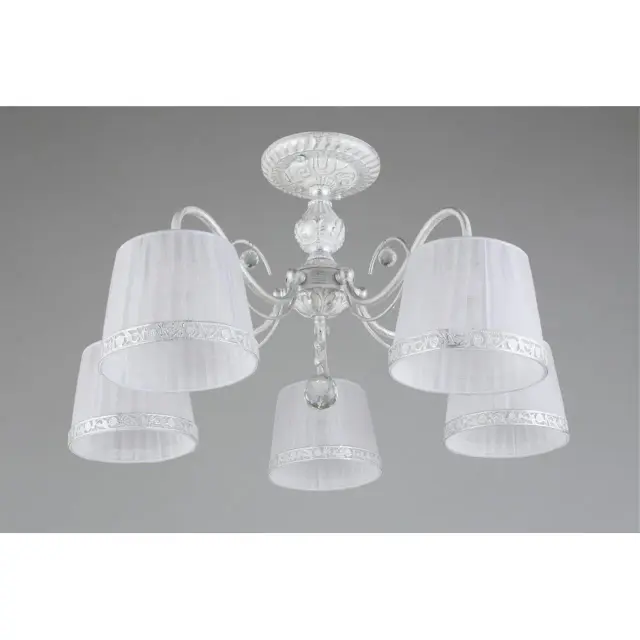 Люстра Omnilux OML-54117-05 CAMPOVAGLIO — белый, ракурс 3