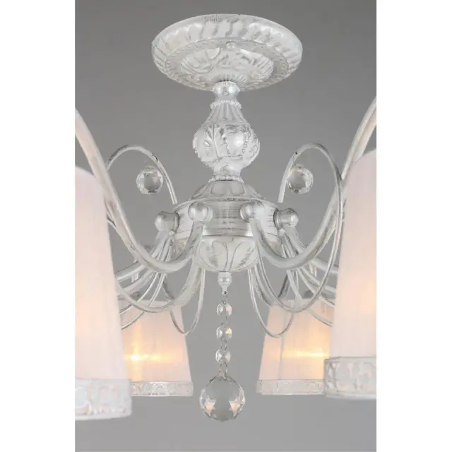 Люстра Omnilux OML-54117-08 CAMPOVAGLIO — белый, ракурс 4
