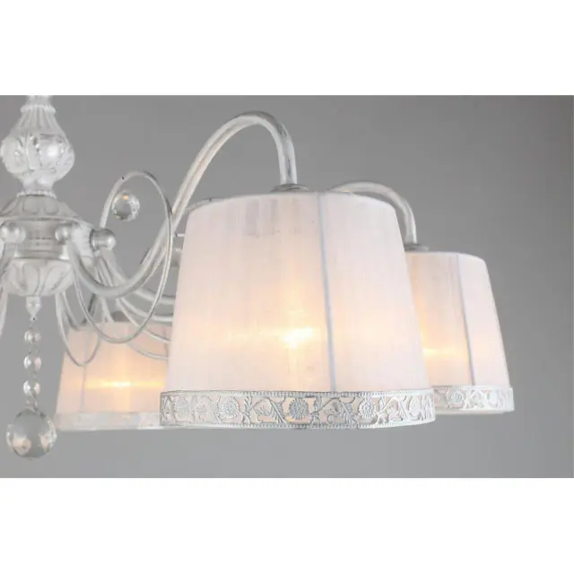 Люстра Omnilux OML-54117-08 CAMPOVAGLIO — белый, ракурс 5