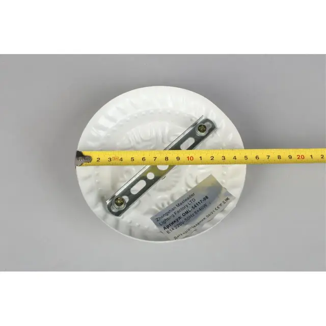Люстра Omnilux OML-54117-08 CAMPOVAGLIO — белый, ракурс 7
