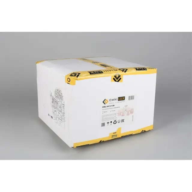 Люстра Omnilux OML-54117-08 CAMPOVAGLIO — белый, ракурс 8