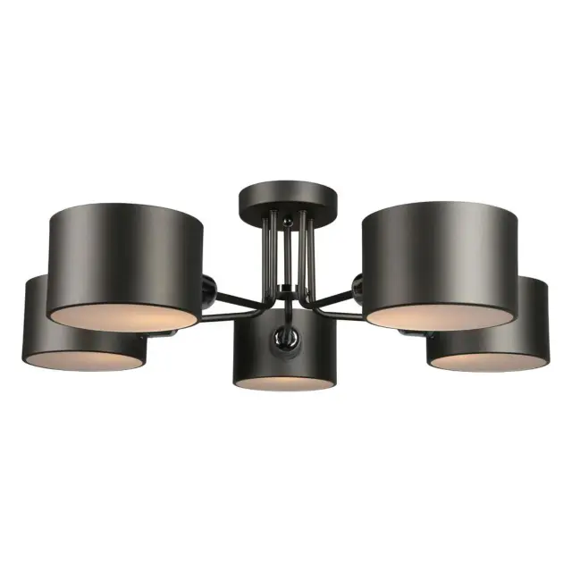 Люстра Omnilux OML-54507-05 LISERA — коричневый