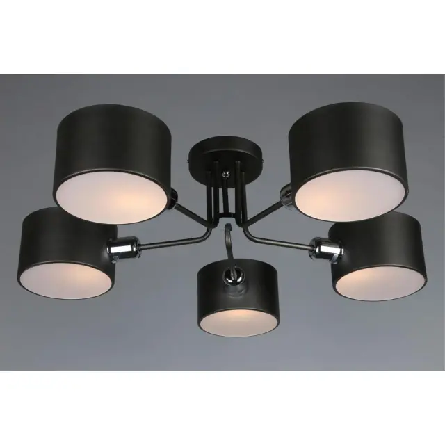 Люстра Omnilux OML-54507-05 LISERA — коричневый, ракурс 4