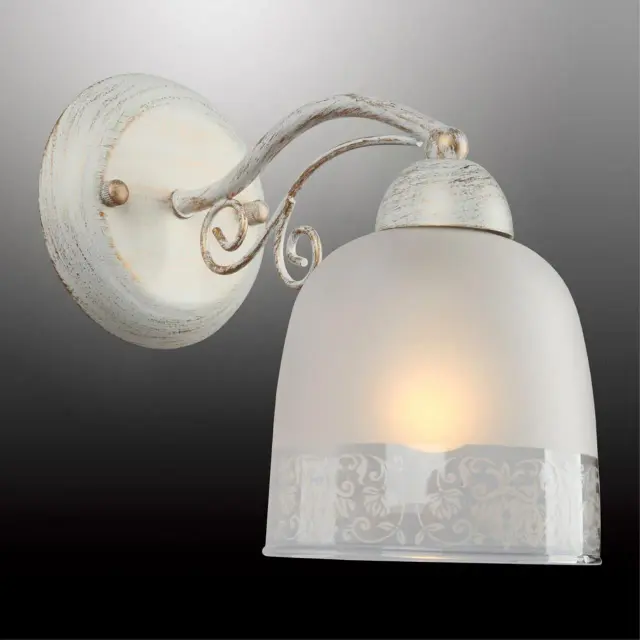 Бра Omnilux OML-54901-01 FERRARO — белое золото, ракурс 4