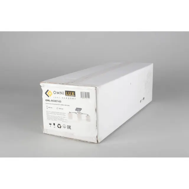 Светильник Omnilux OML-55307-03 PISTICCI — серый, ракурс 4