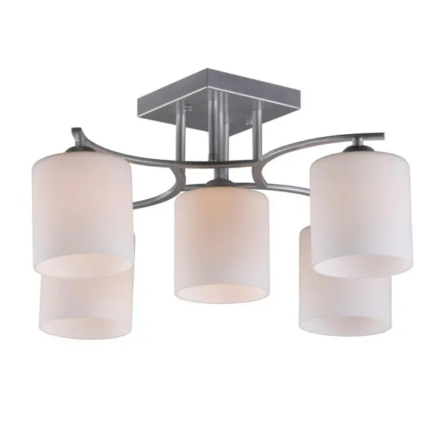 Люстра Omnilux OML-55307-05 PISTICCI — серый