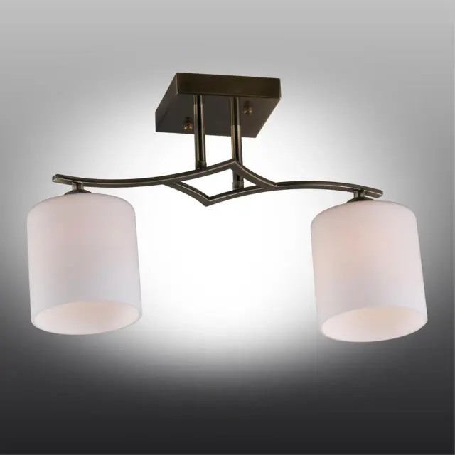 Светильник Omnilux OML-55317-02 PISTICCI — бронза, ракурс 2