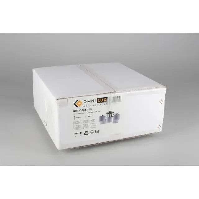 Люстра Omnilux OML-55317-05 PISTICCI — бронза, ракурс 4