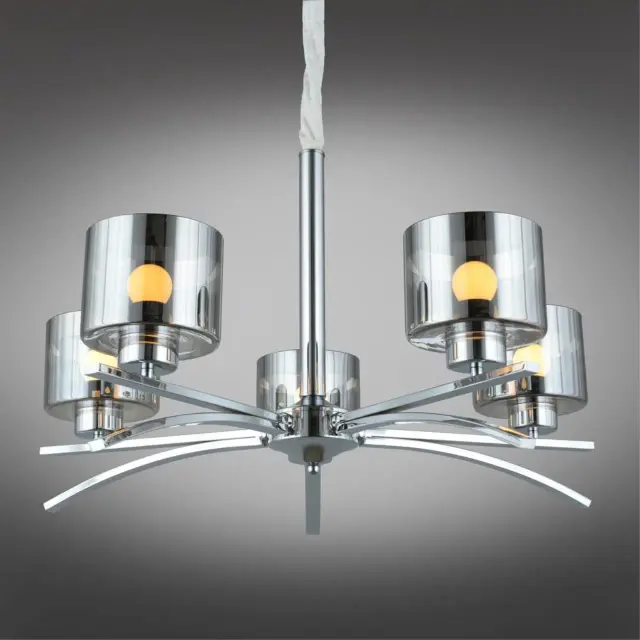 Люстра Omnilux OML-55803-05 ALASSIO — хром, ракурс 2