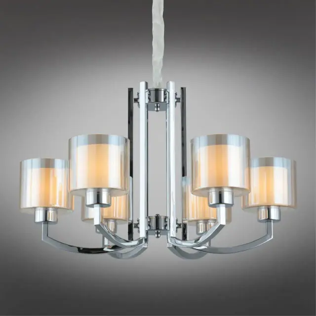 Люстра Omnilux OML-55903-06 ATESSA — хром, ракурс 2