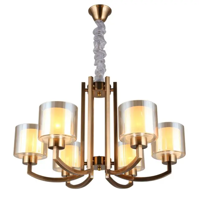 Люстра Omnilux OML-55913-06 ATESSA — бронза