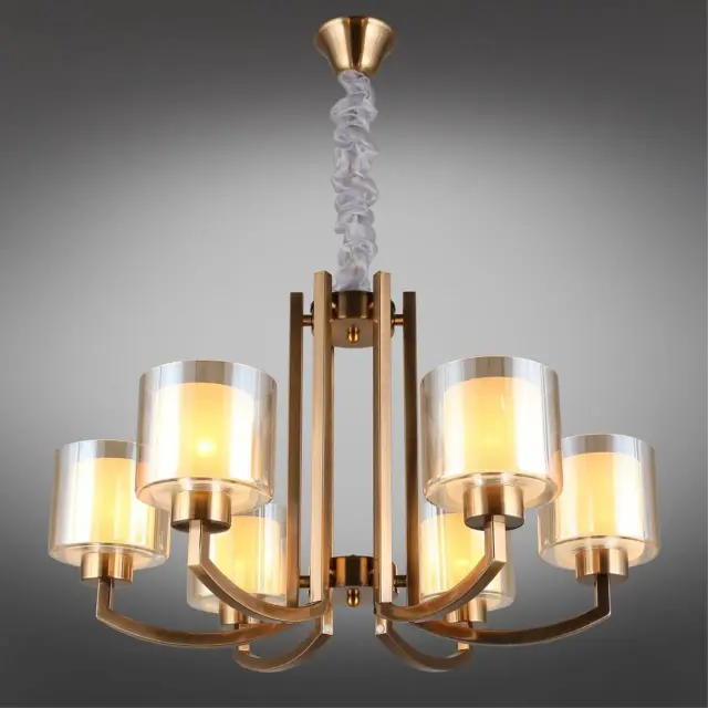 Люстра Omnilux OML-55913-06 ATESSA — бронза, ракурс 2