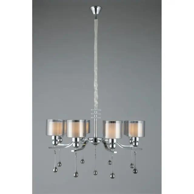 Люстра Omnilux OML-56003-08 GIARRE — хром, ракурс 4