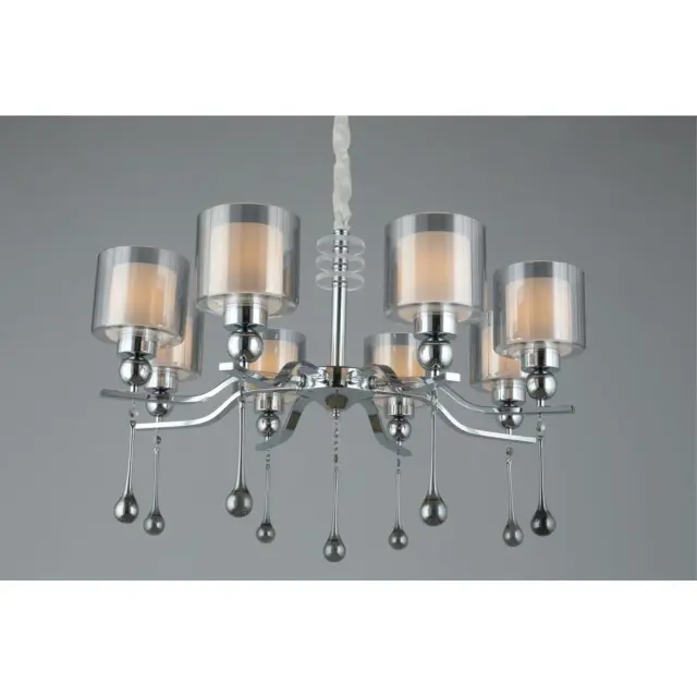 Люстра Omnilux OML-56003-08 GIARRE — хром, ракурс 8