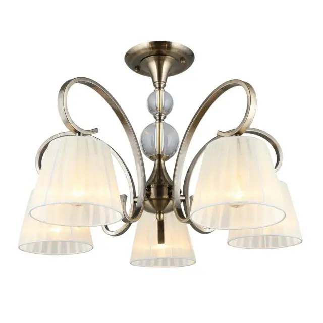 Люстра Omnilux OML-56103-05 LAVENO — бронза