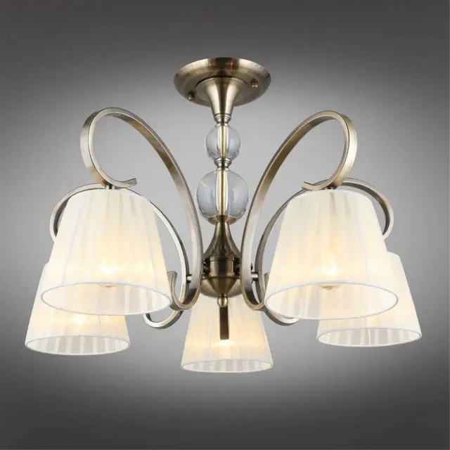 Люстра Omnilux OML-56103-05 LAVENO — бронза, ракурс 2