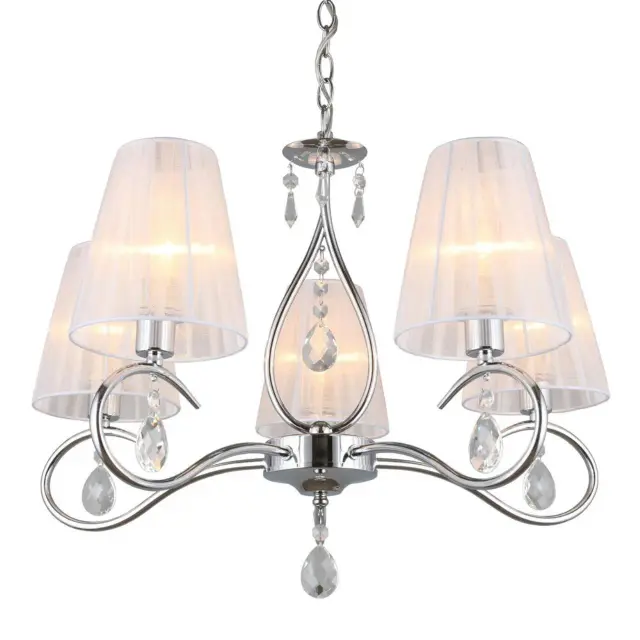 Люстра Omnilux OML-56203-05 MOLINELLA — хром