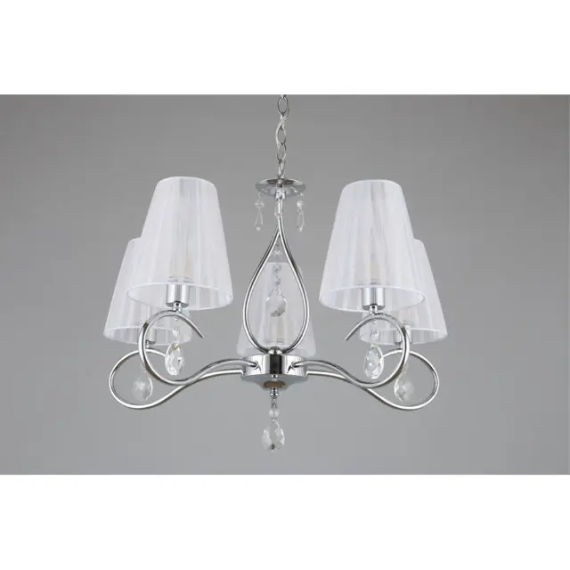 Люстра Omnilux OML-56203-05 MOLINELLA — хром, ракурс 4