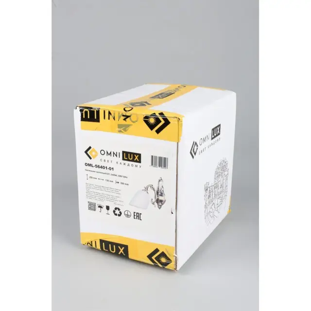 Бра Omnilux OML-56401-01 TELLARO — бронза, ракурс 6