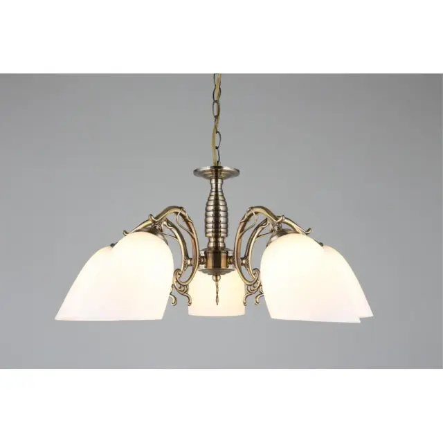 Люстра Omnilux OML-56407-05 TELLARO — бронза, ракурс 4