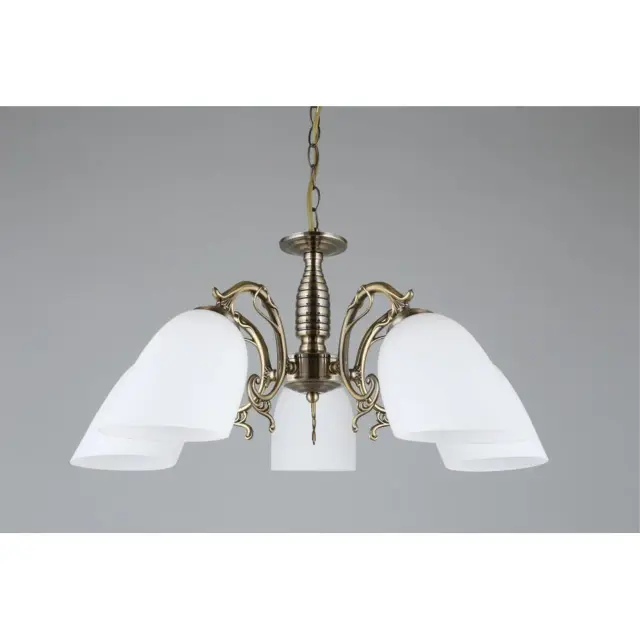 Люстра Omnilux OML-56407-05 TELLARO — бронза, ракурс 6