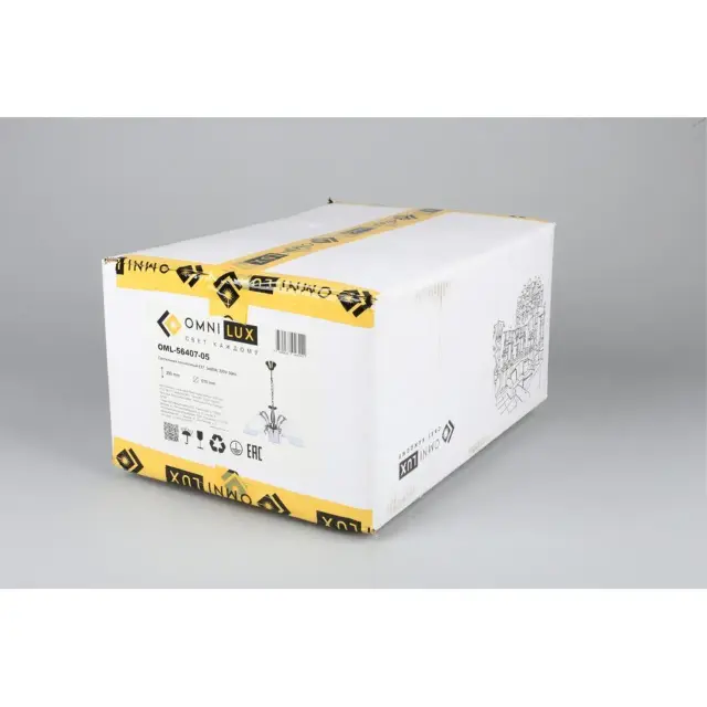 Люстра Omnilux OML-56407-05 TELLARO — бронза, ракурс 8