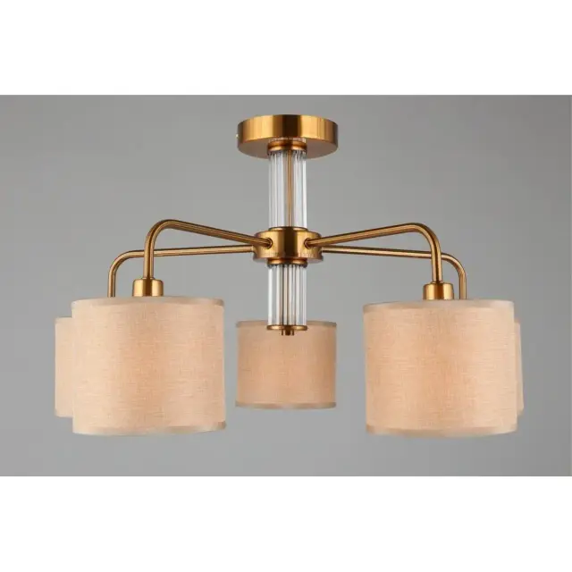 Люстра Omnilux OML-56907-05 BARUMINI — золотой, ракурс 7