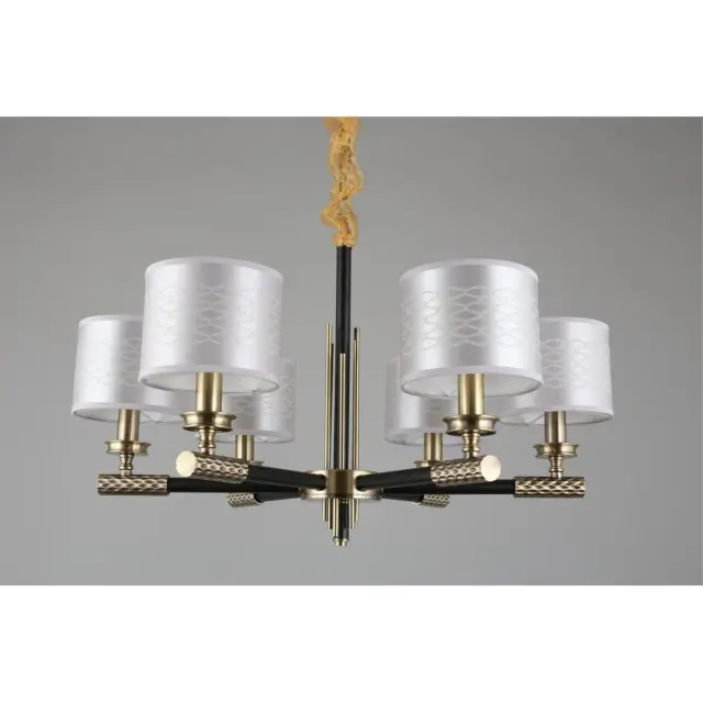 Люстра Omnilux OML-57303-06 ALBINIA — бронза, ракурс 5