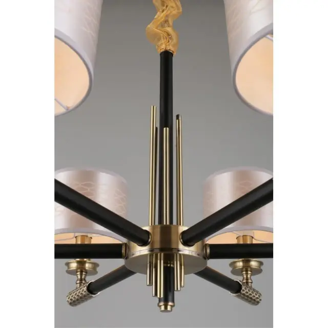 Люстра Omnilux OML-57303-06 ALBINIA — бронза, ракурс 6