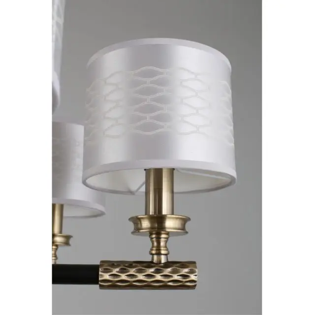 Люстра Omnilux OML-57303-06 ALBINIA — бронза, ракурс 7