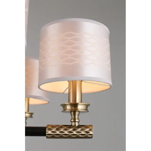 Люстра Omnilux OML-57303-06 ALBINIA — бронза, ракурс 8