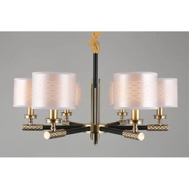 Люстра Omnilux OML-57303-06 ALBINIA — бронза, ракурс 9