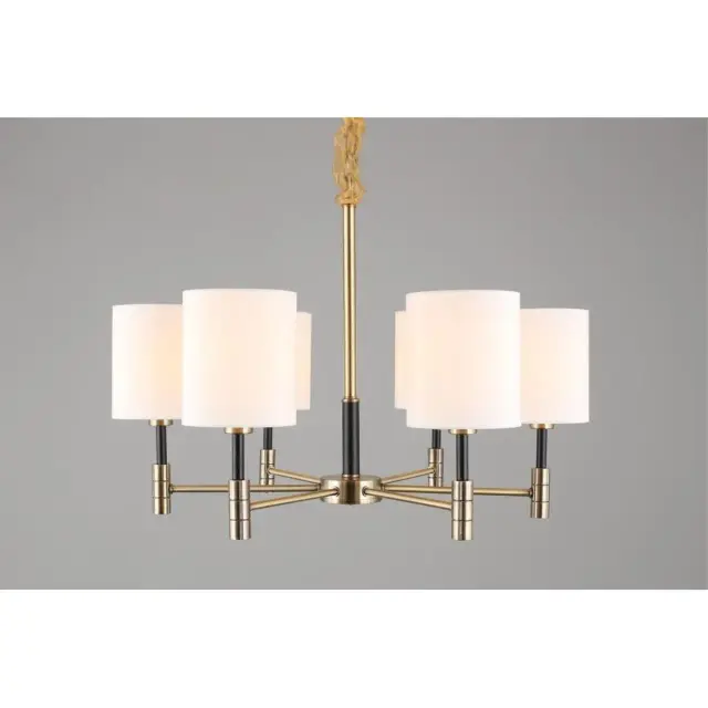 Люстра Omnilux OML-57503-06 MULAZZO — бронза, ракурс 6