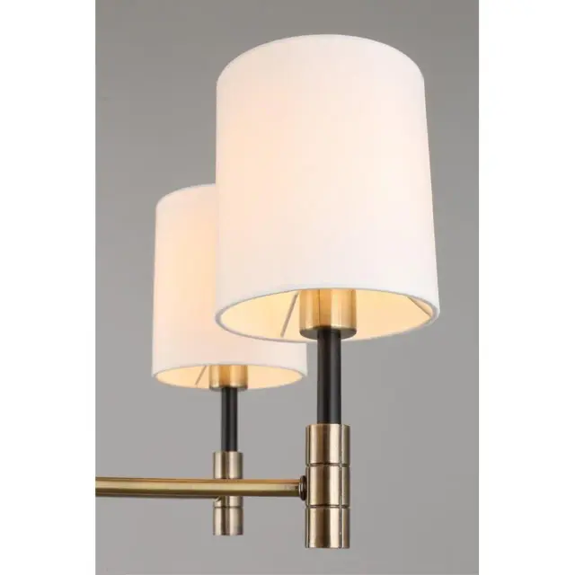 Люстра Omnilux OML-57503-06 MULAZZO — бронза, ракурс 8