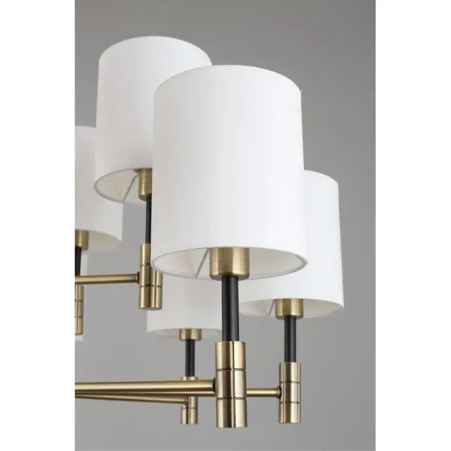 Люстра Omnilux OML-57503-12 MULAZZO — бронза, ракурс 10
