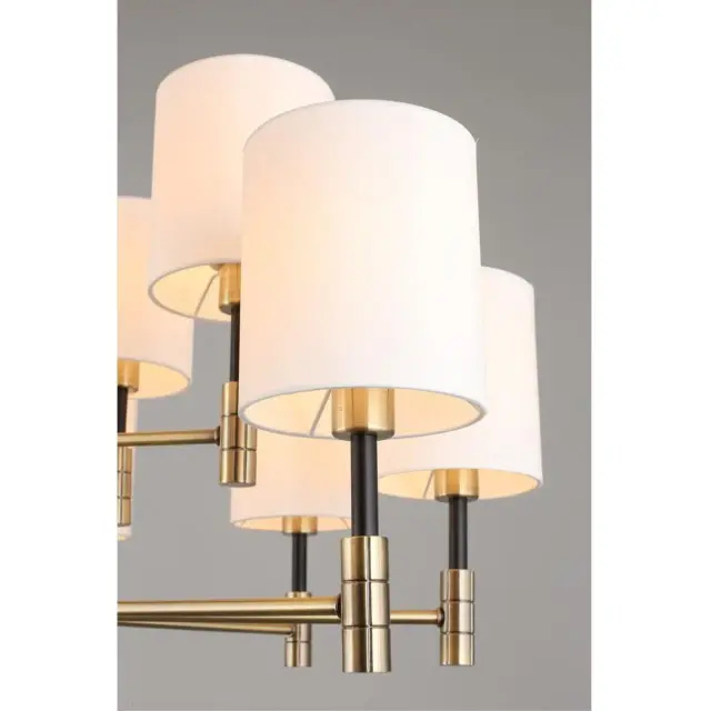 Люстра Omnilux OML-57503-12 MULAZZO — бронза, ракурс 11
