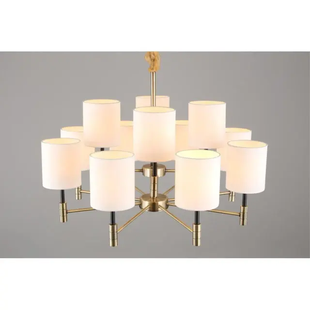 Люстра Omnilux OML-57503-12 MULAZZO — бронза, ракурс 8