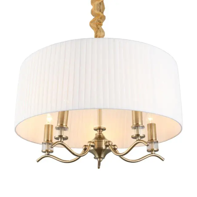 Люстра Omnilux OML-57606-05 MOLVENO — бронза