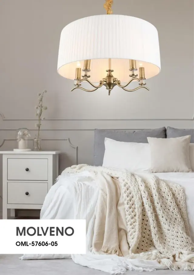 Люстра Omnilux OML-57606-05 MOLVENO — бронза, ракурс 4