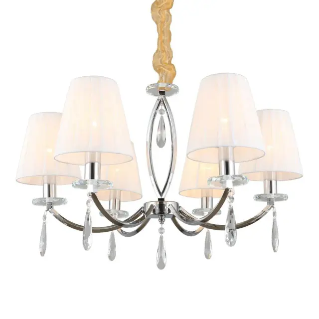 Люстра Omnilux OML-57703-06 BREGUZZO — хром