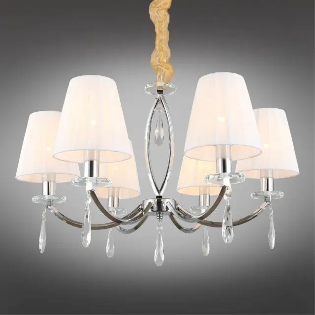 Люстра Omnilux OML-57703-06 BREGUZZO — хром, ракурс 2