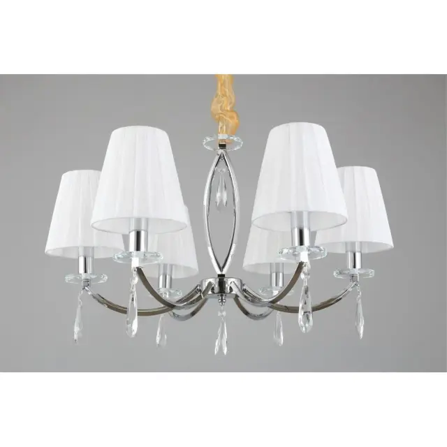 Люстра Omnilux OML-57703-06 BREGUZZO — хром, ракурс 5