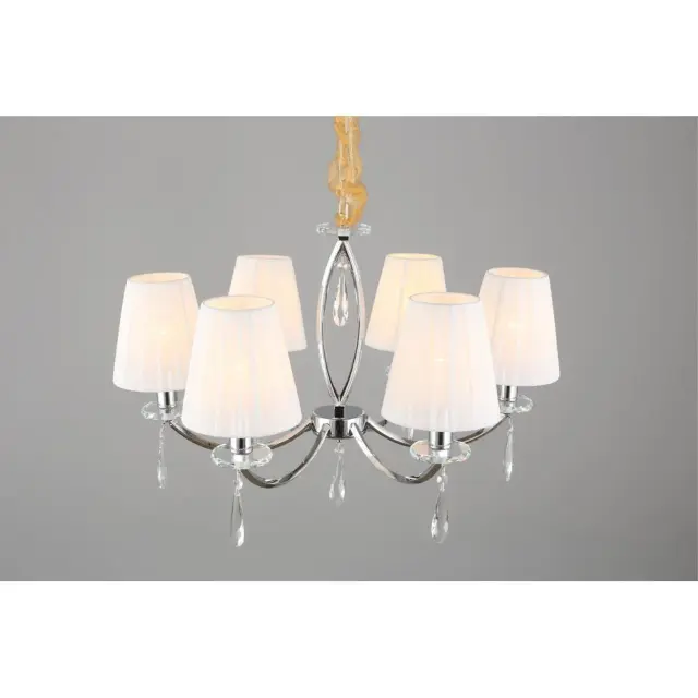 Люстра Omnilux OML-57703-06 BREGUZZO — хром, ракурс 7