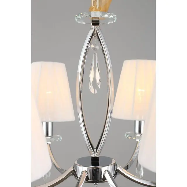 Люстра Omnilux OML-57703-06 BREGUZZO — хром, ракурс 8