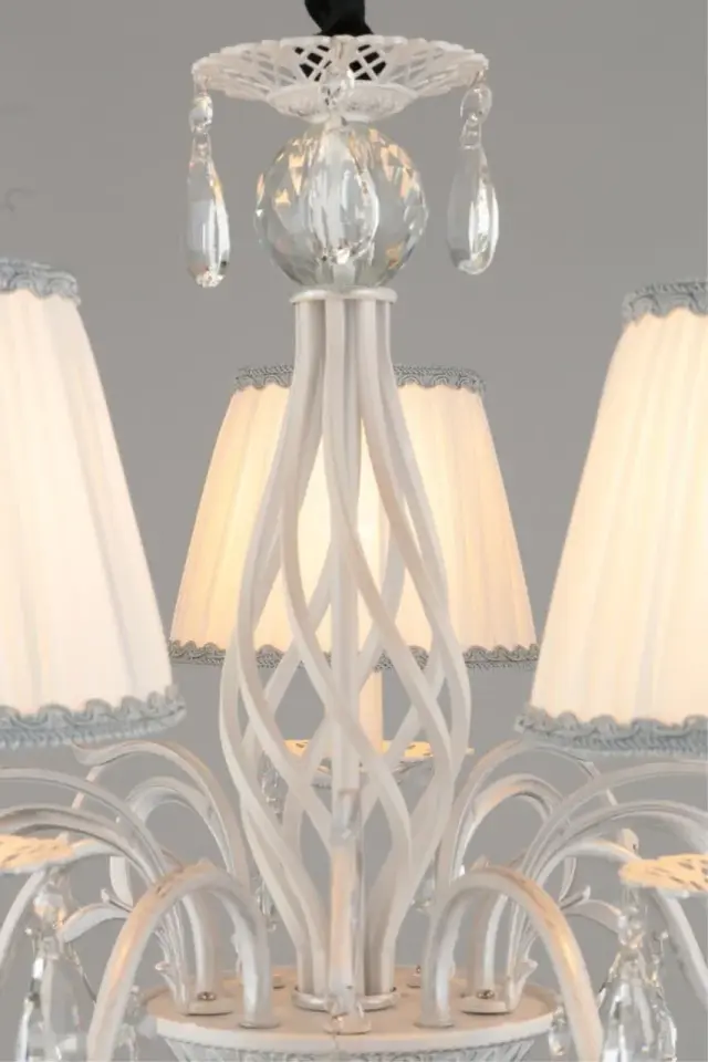 Люстра Omnilux OML-60813-05 CREMONA — белое золото, ракурс 8