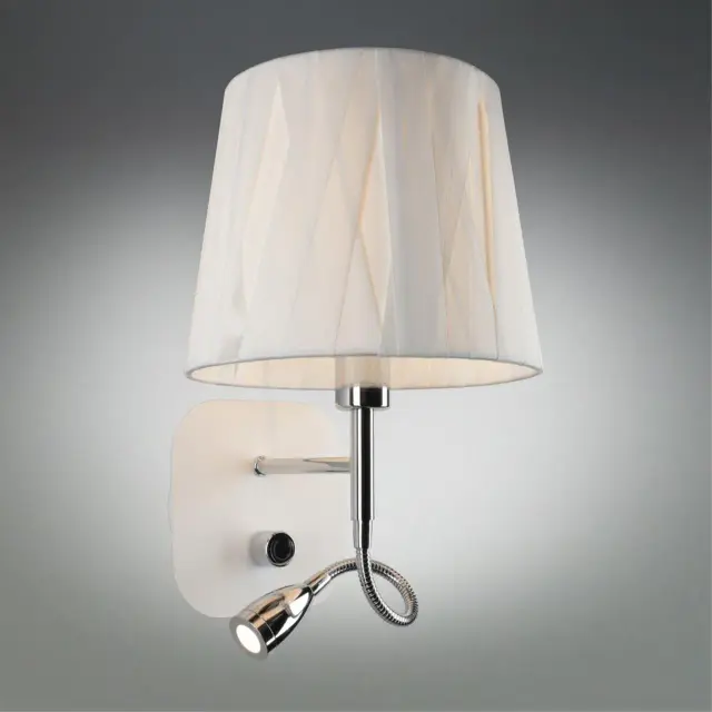 Бра Omnilux OML-62501-02 CORRETO — белый, ракурс 3