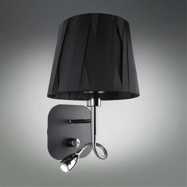 Бра Omnilux OML-62511-02 CORRETO — черный, ракурс 3