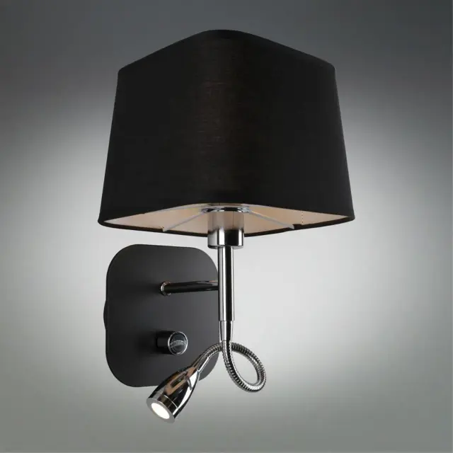 Бра Omnilux OML-62611-02 MONTELUCO — черный, ракурс 2